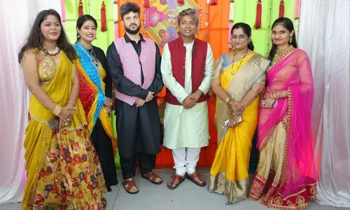 Dussehra Celebrations at Lakhotia College of Design at  Tarnaka