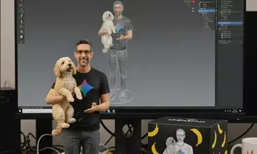 Sundar Pichai Joins Gemini AI Trend with 3D Figurine Image