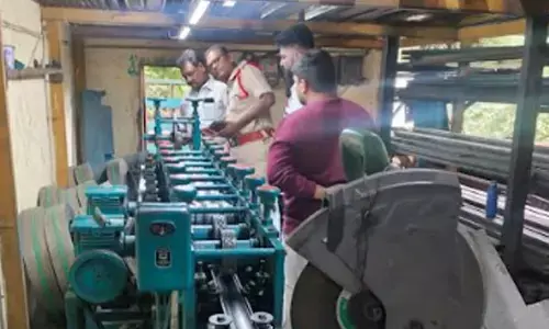 JSW Steel Coated Products and Police Bust Counterfeit Operation in Kadapa; Major Seizure of Fake JSW SILVER Products