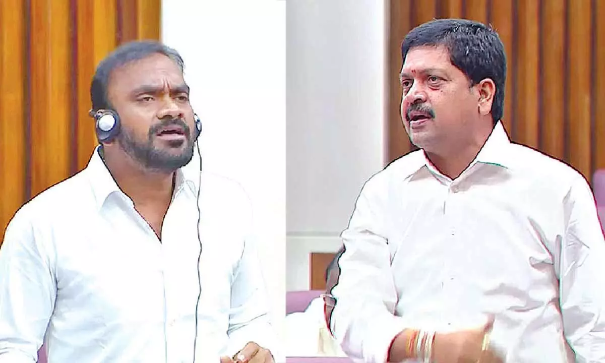 TDP protests YSRCP member calling CM as ‘Kuppam MLA’