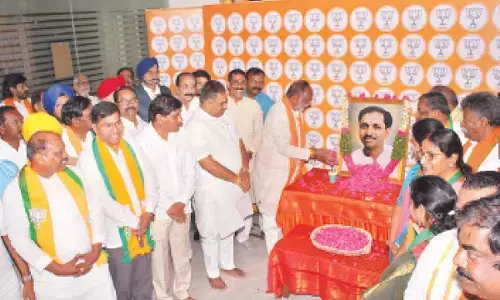 BJP celebrates Pt Deendayal Upadhyaya jayanti with call for Swadeshi commitment