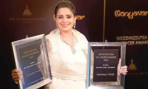 Tamanna Rooz Becomes Manyavar Mohey’s First Wedding Ambassador