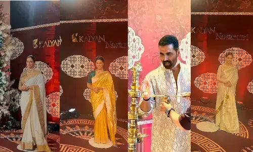 Stars Shine Bright at Kalyan Navratri: Karisma, Tabu, Malaika and Nagarjuna Join the Festivities