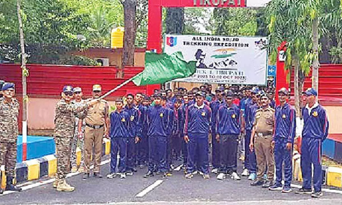 Tirupati hosts All-India NCC trekking camp Tirupati hosts All-India NCC trekking camp