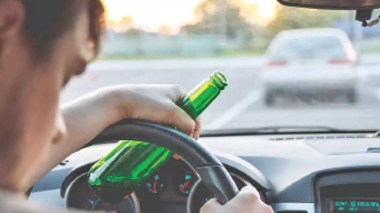 Cyberabad police book 480 drunk drivers weekend crackdown