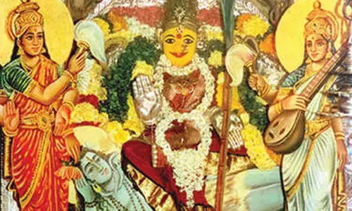 Today’s Alankaram: Sri Lalitha Tripurasundari Devi Avataram