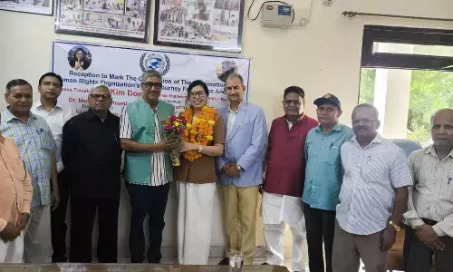 IHRO Vietnam Head Ho Kim Dom Ends India Peace Tour on World Peace Day