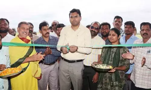 Collector Santosh Inaugurates Advanced Technology Centre in Gadwal