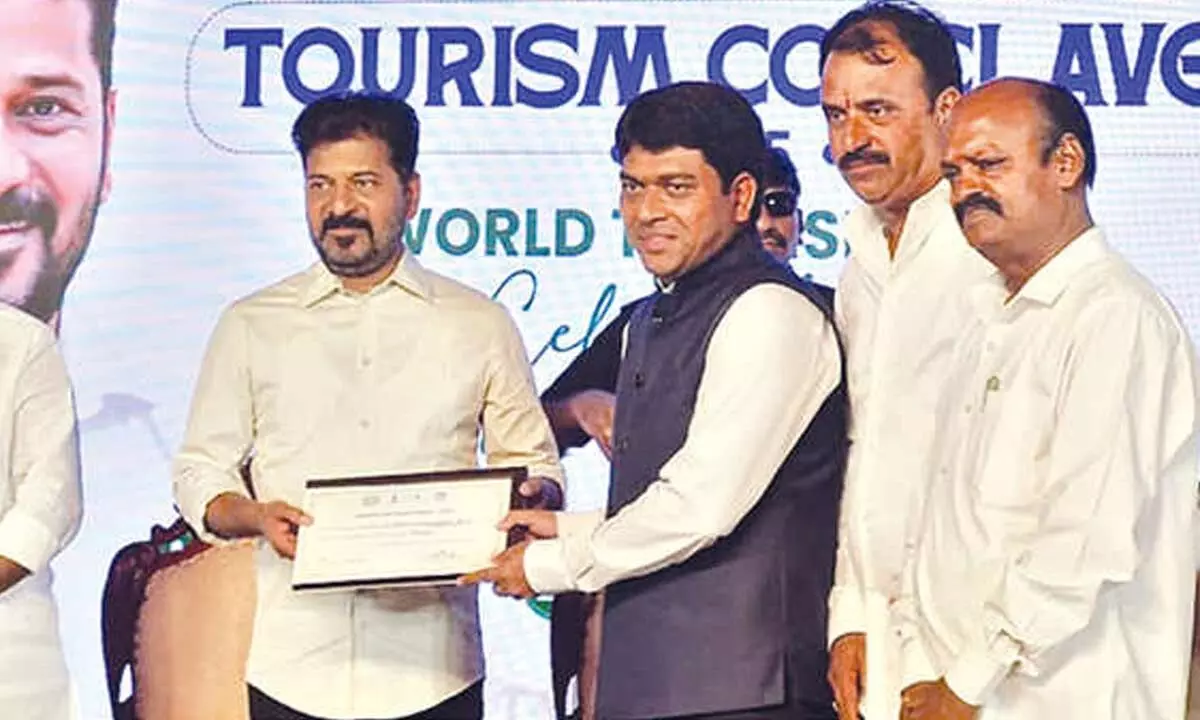 Sri Lakshminarasimha Swamy temple gets tourism award
