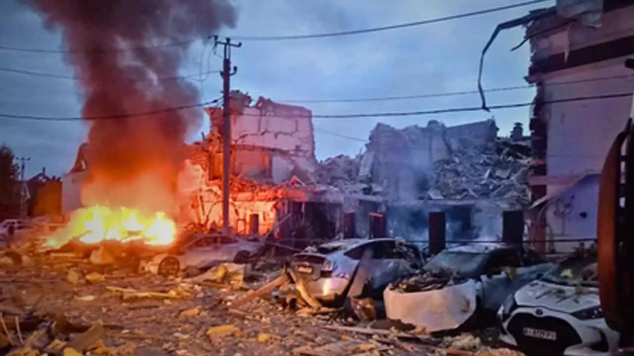 Four people killed in Russias strikes on Ukraine: Zelensky Four people killed in Russias strikes on Ukraine: Zelensky