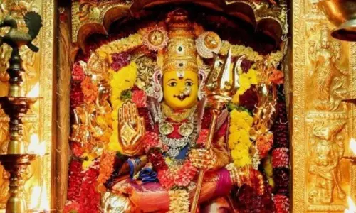 Today’s Alankaram: Sri Maha Chandi Devi Avataram