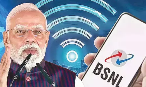 PM launches BSNL services