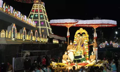 Devotees Flock to Tirumala for Garuda Seva