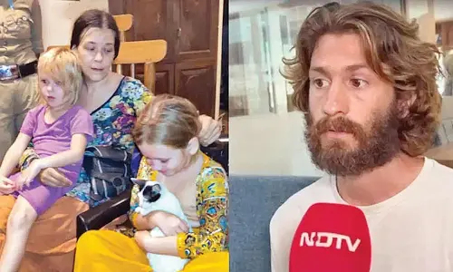 HC allows Russian woman, daughters found in cave to return home