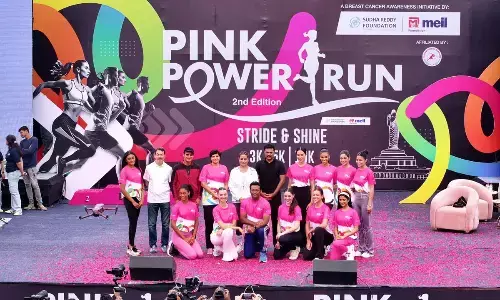 20,000 Join Sudha Reddy Foundations Pink Power Run 2.0 for Breast Cancer Awareness 20,000 Join Sudha Reddy Foundations Pink Power Run 2.0 for Breast Cancer Awareness