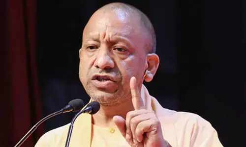 CM Yogi’s affectionate moments with children at Gorakhnath Temple