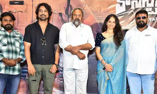 R Narayanamurthy unveils emotional song from Varun Sandesh’s ‘Constable’