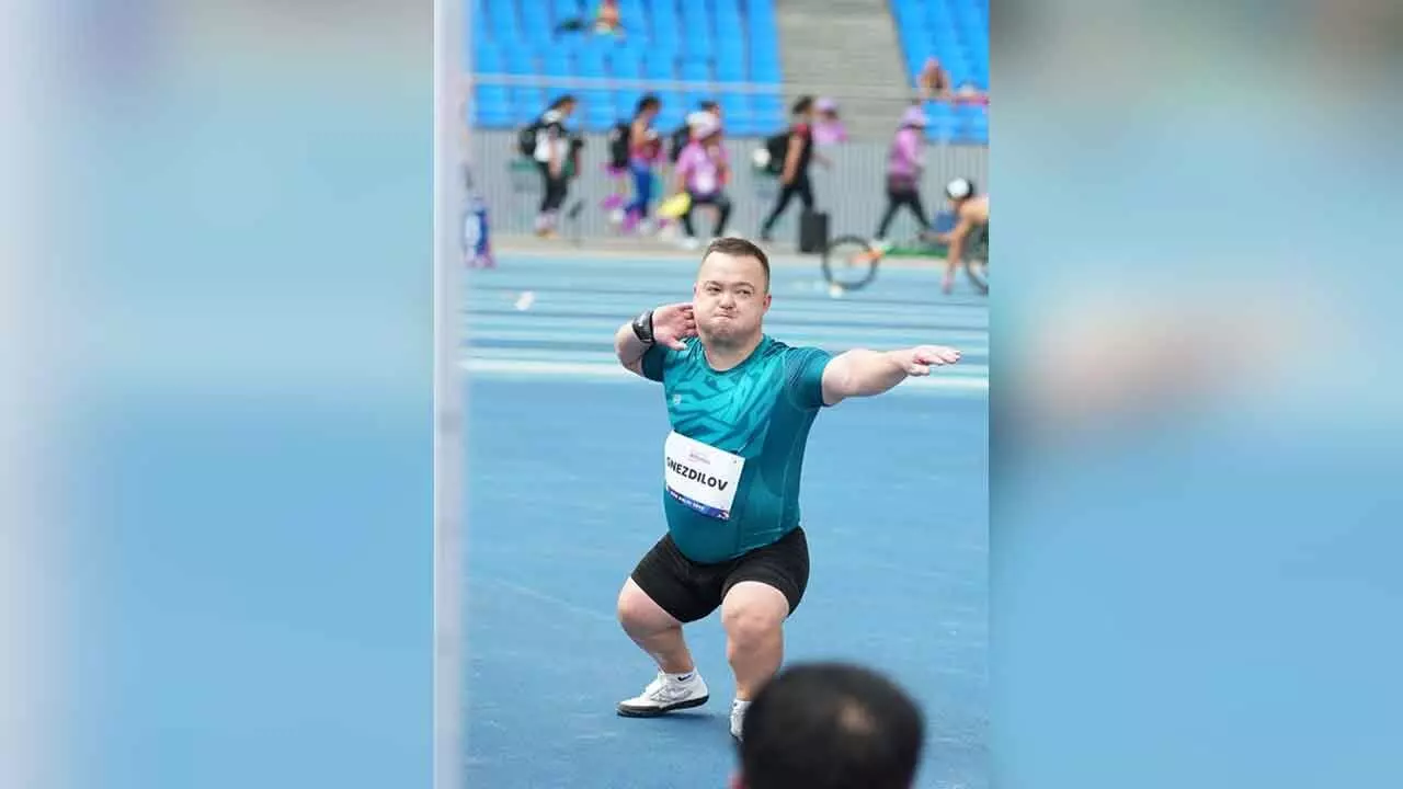 Dayawanti finishes fourth in women’s Discus Throw F64 with Asian record; Gnezdilov takes F40 Shot Put gold with world record