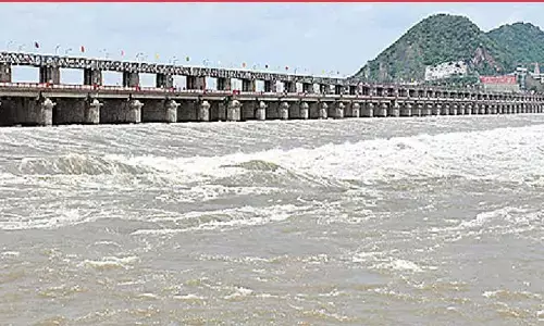 Second flood warning issued at Prakasam Barrage