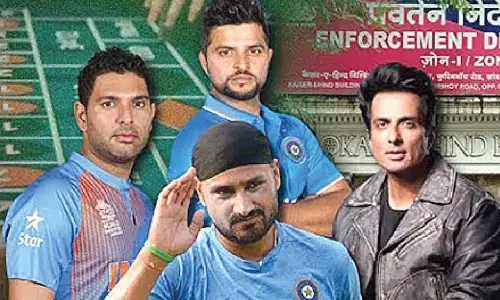 ED to attach assets of cricketers, actors