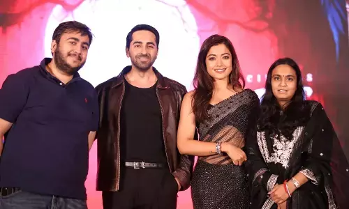 Ayushmann Khurrana, Rashmika Mandanna in Thoma