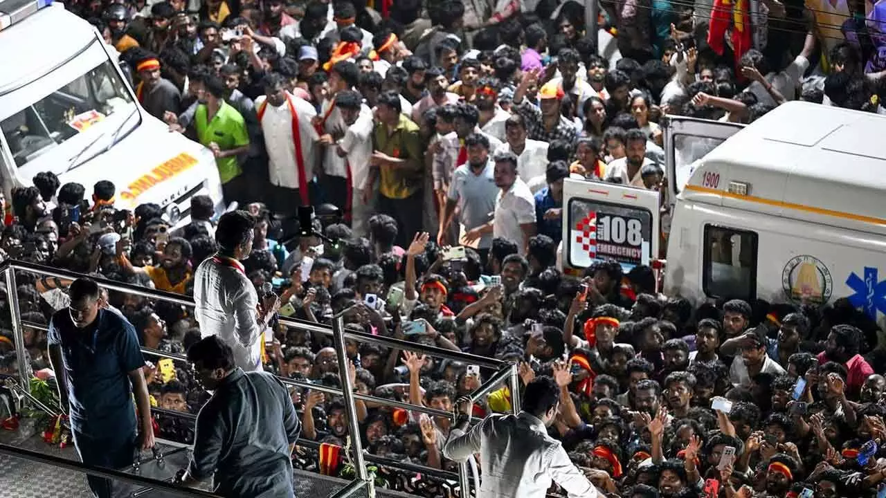 District Chief Of Vijay’s TVK Arrested In Karur Stampede Case District Chief Of Vijay’s TVK Arrested In Karur Stampede Case