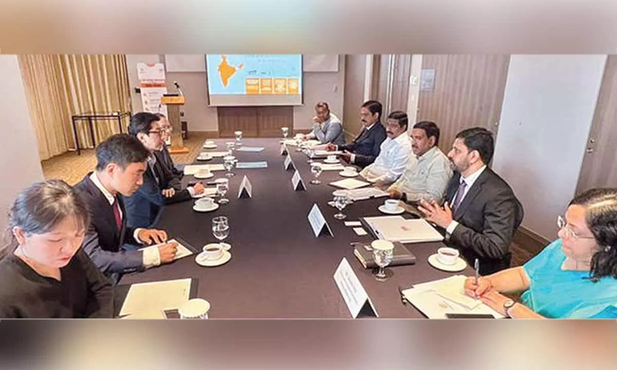 Ministers invite Korean companies to invest in AP Ministers invite Korean companies to invest in AP