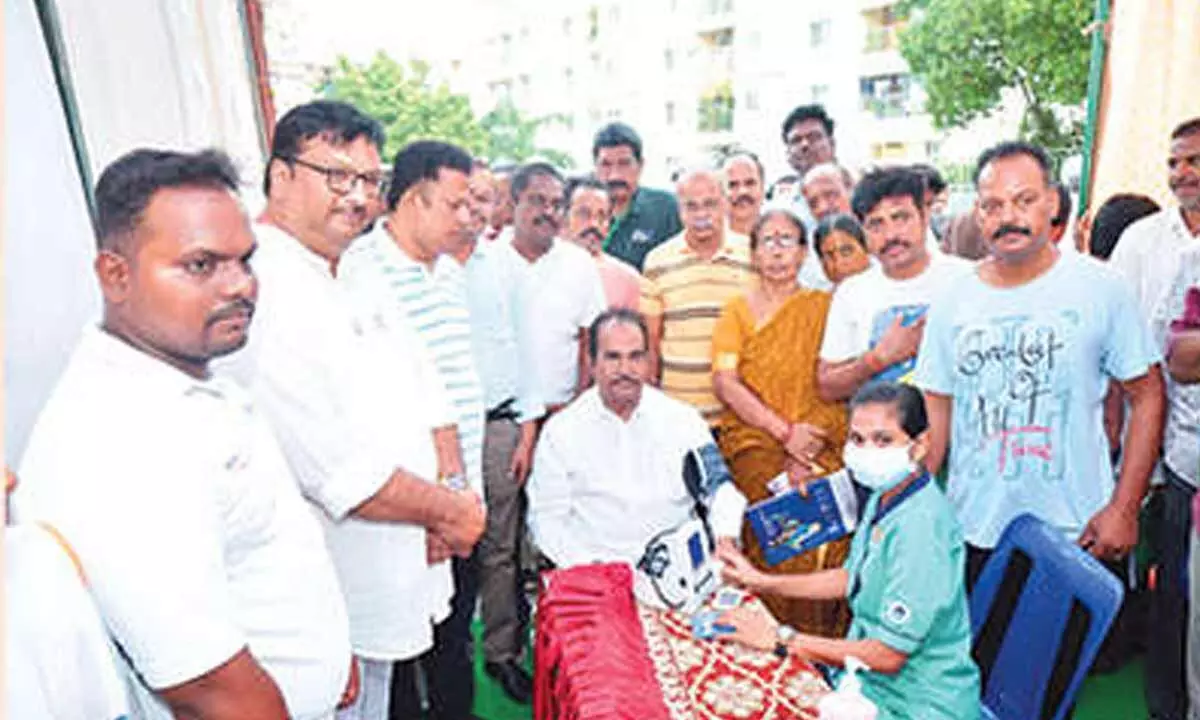 Mega free heart screening camp held Mega free heart screening camp held