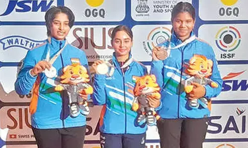 Clean sweep for India in women’s air rifle
