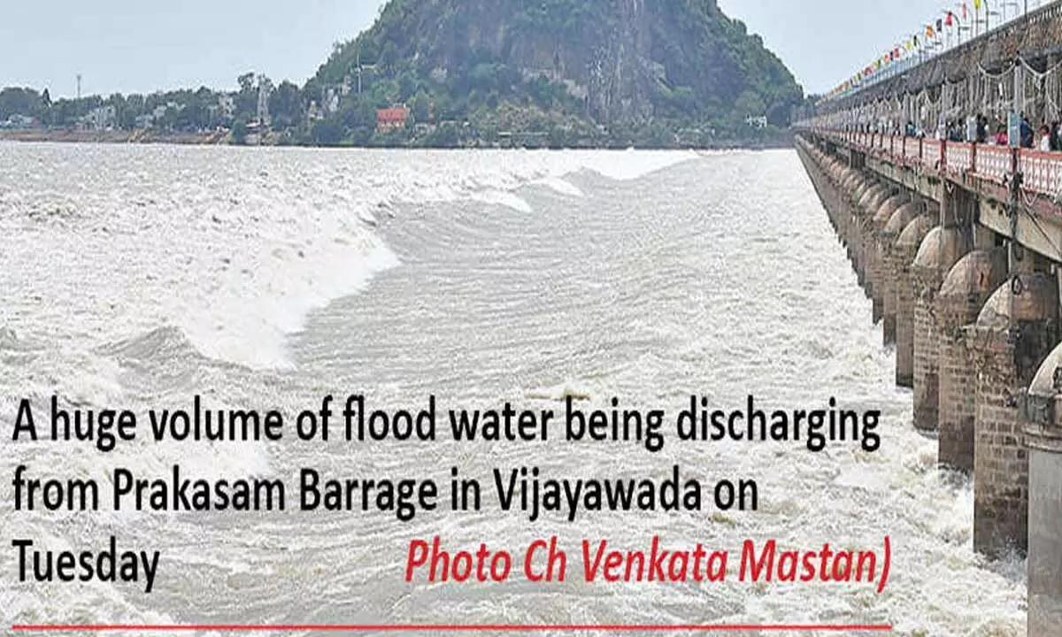 Flood alert issued as Krishna & Godavari witness heavy inflows