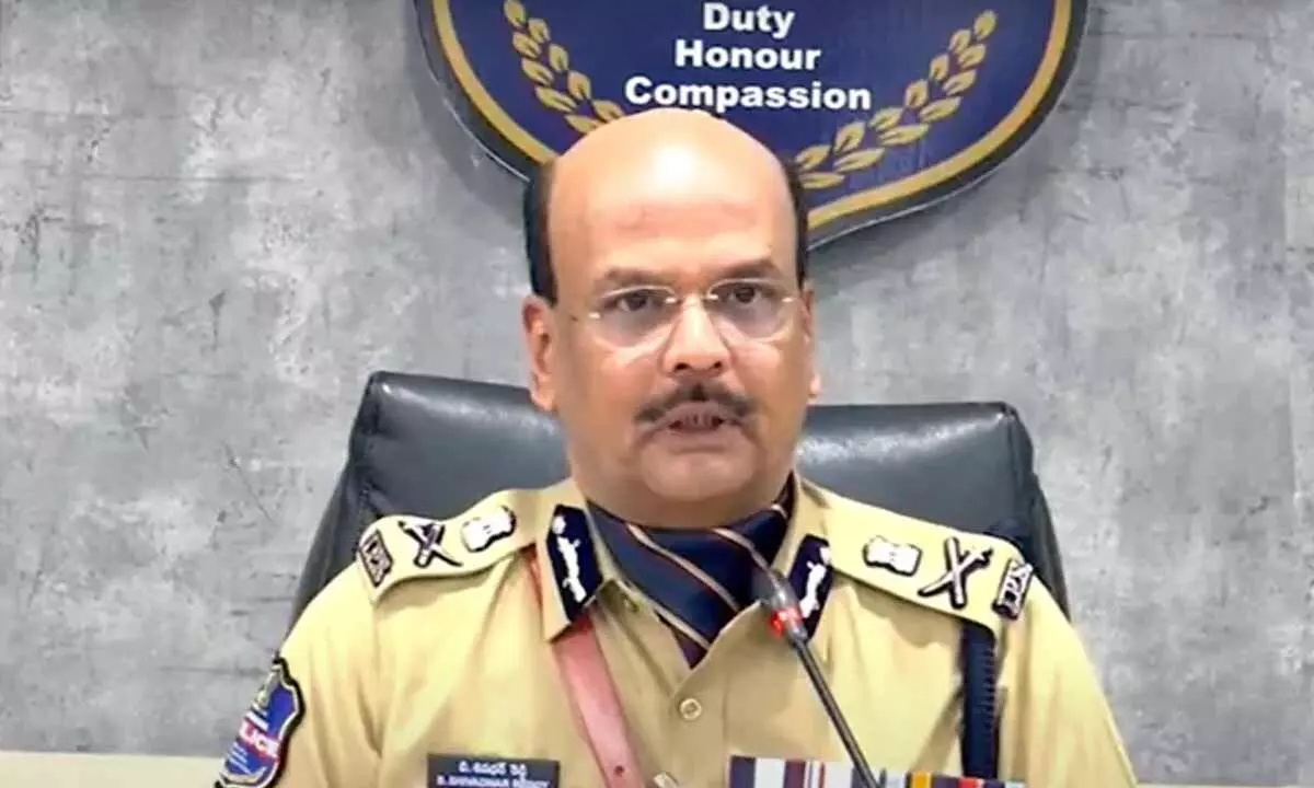 Telangana new DGP Shivadhar Reddy takes charge Telangana new DGP Shivadhar Reddy takes charge