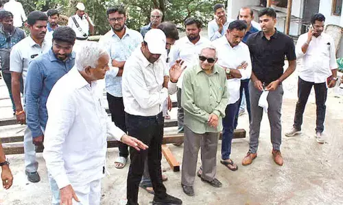 Gandhi Hill spruced up for CM visit tomorrow