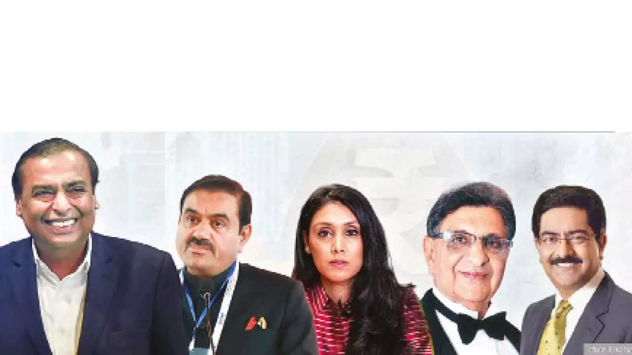 Richest Indians’ wealth accounts for 50% of GDP