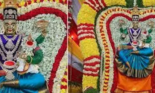Dussehra celebrations conclude in Srisailam, goddess deity appears as Rajarajeswari