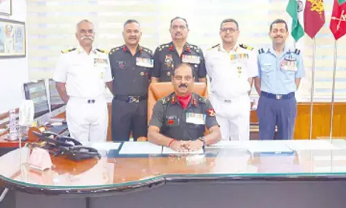 Maj Gen G Srinivas assumes charge as Commandant of College of Defence Management