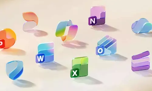 Microsoft Revamps Office Icons with Curvier, More Colourful Designs