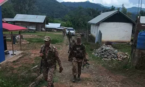 Manipur Police convoy attacked in Chandel, vehicles damaged