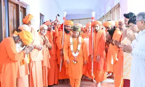 Double-engine govt realising Bapu, Shastri’s vision: CM Yogi Adityanath