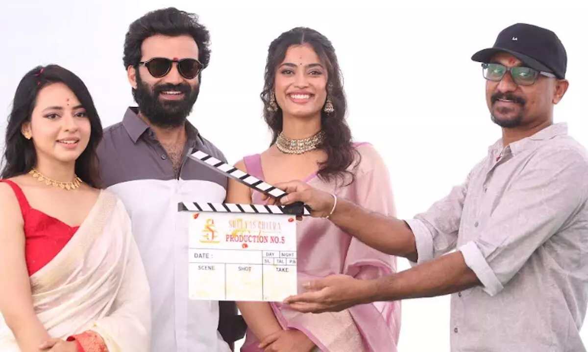 Kranthi Madhav’s ‘Production No. 5’ with Chaitanya Rao launches