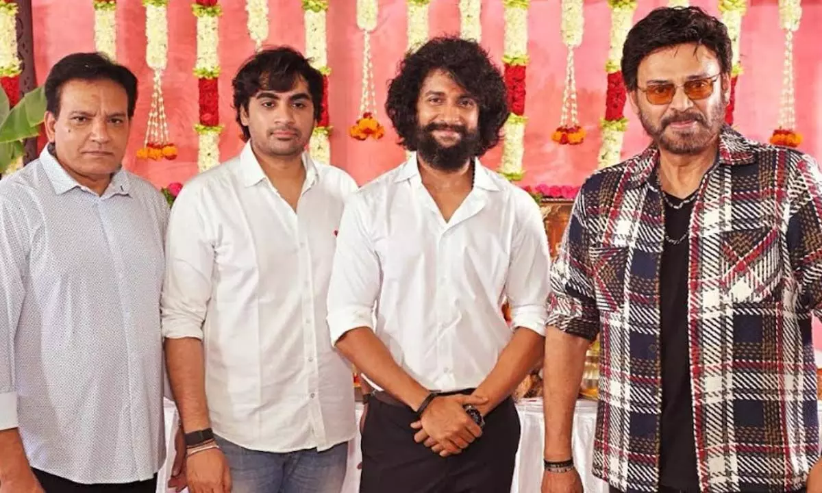 Nani, Sujeeth film gets a grand launch Nani, Sujeeth film gets a grand launch