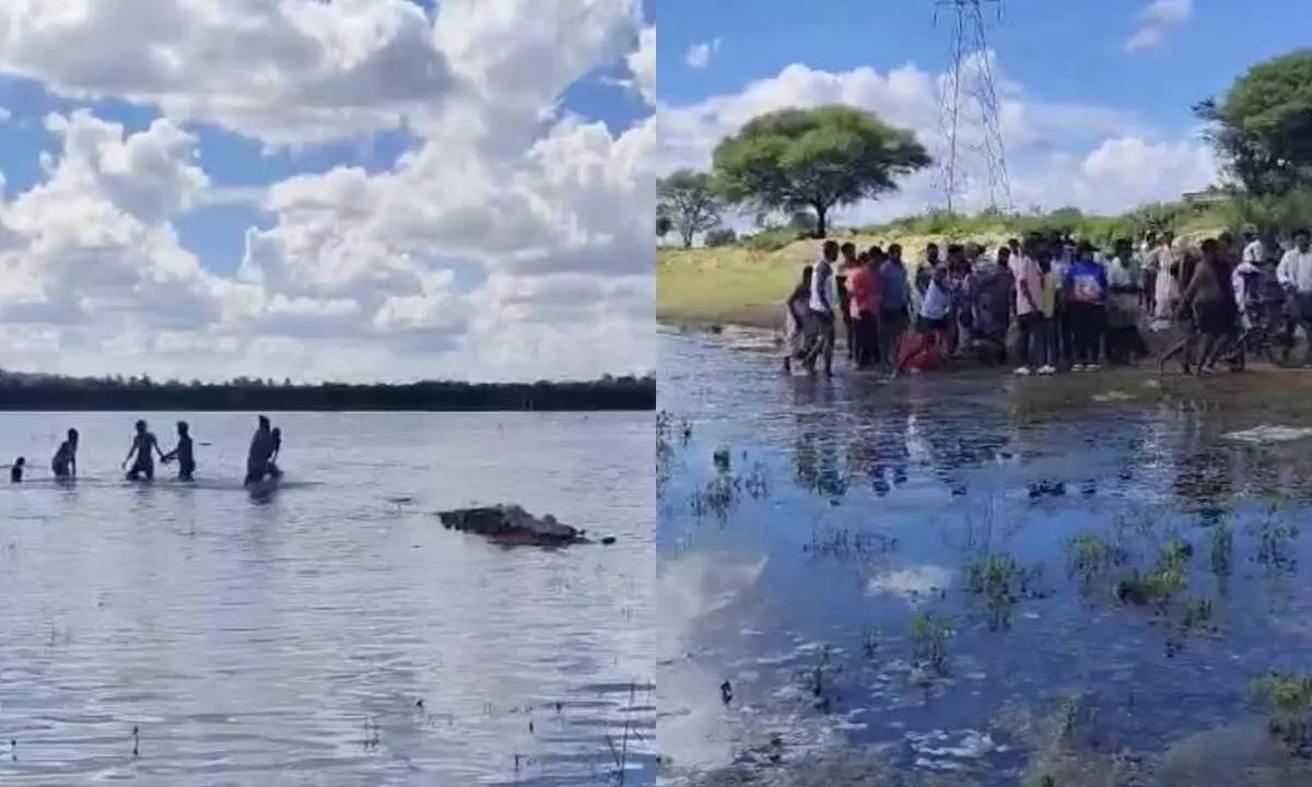 Drowning claims three children in Chikkaballapur Drowning claims three children in Chikkaballapur