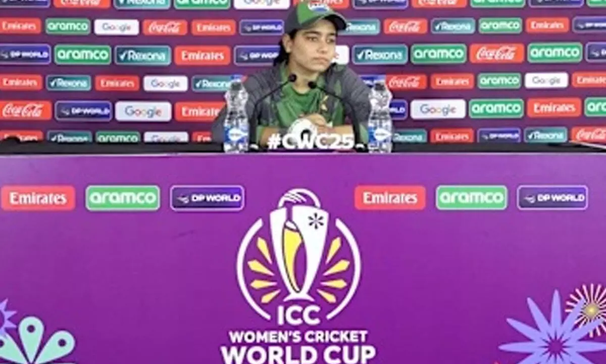 Womens World Cup: Whatever records exist between India-Pakistan are meant to be broken, says Fatima Sana Womens World Cup: Whatever records exist between India-Pakistan are meant to be broken, says Fatima Sana