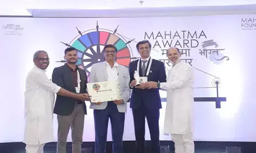 MRPL official honoured with Mahatma Award