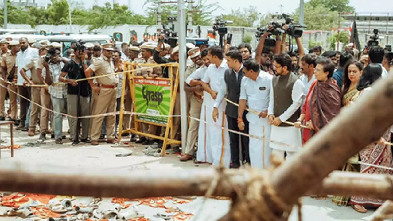 Karur stampede: Special Investigation team begins probe