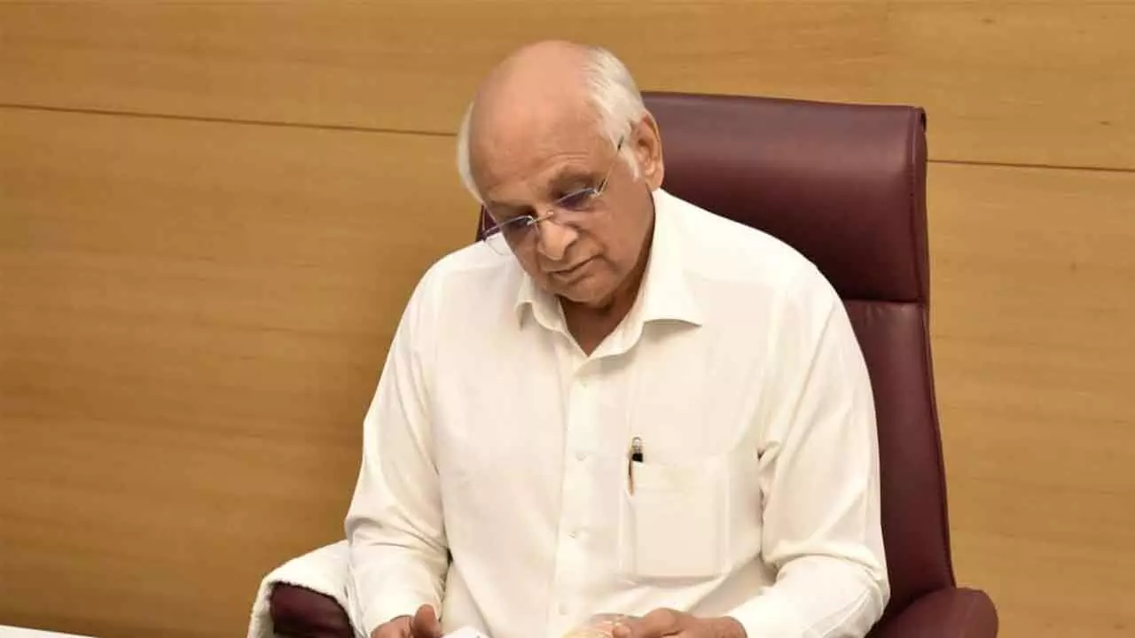 Gujarat CM Bhupendra Patel Misses Key Event With Nirmala Sitharaman Due To Party Function Gujarat CM Bhupendra Patel Misses Key Event With Nirmala Sitharaman Due To Party Function