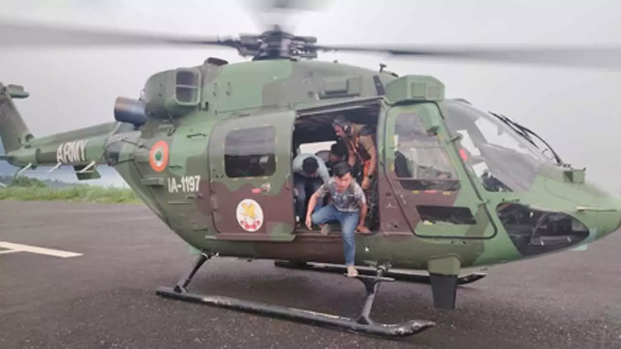 Indian Army conducts humanitarian assistance, disaster relief ops in flood-hit Bhutan Indian Army conducts humanitarian assistance, disaster relief ops in flood-hit Bhutan