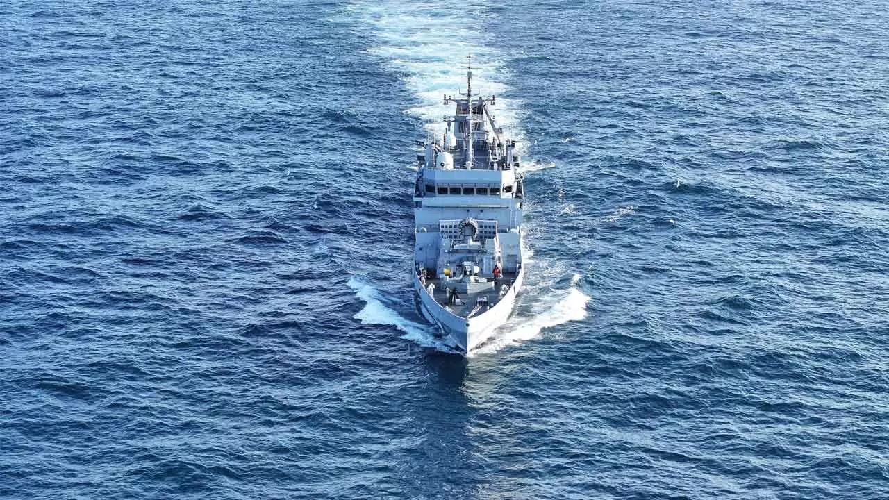 With over 80% indigenous content, INS Androth adds to naval fleet With over 80% indigenous content, INS Androth adds to naval fleet