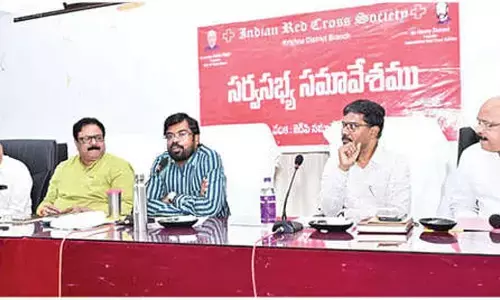 Krishna district unit will be made an ideal Red Cross branch: Collector