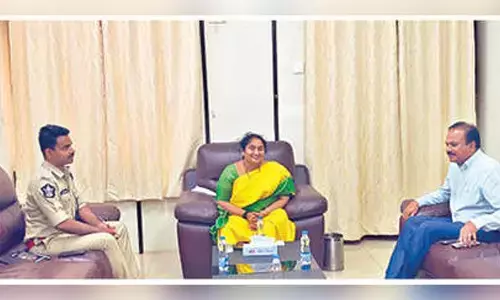 Min Savitha reviews development and law & order in Kadapa