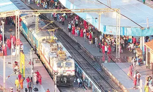 Vijayawada division sets record in passenger handling, revenue